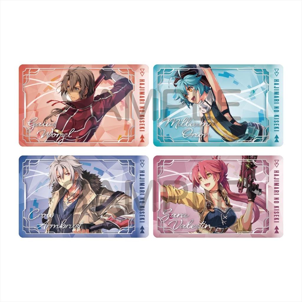 Algernon Products Hajimari no Kiseki Trading Visual Card 1 1 Box H54 x PVC Vol. Approx. W85.5mm
