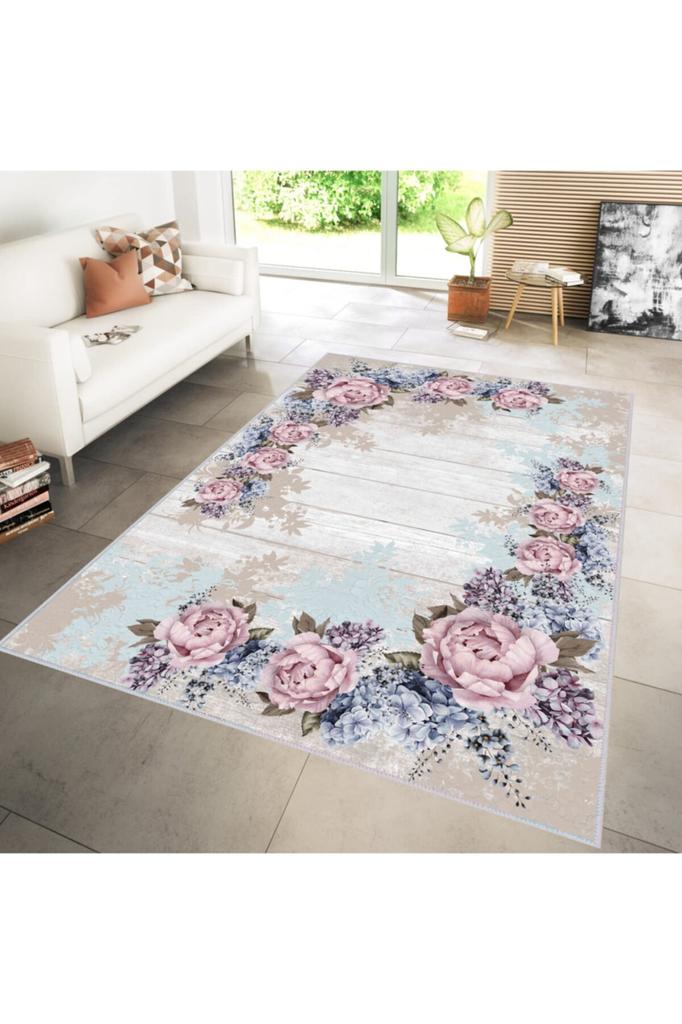 Eliana Home Моющийся ковер с принтом LNA1120