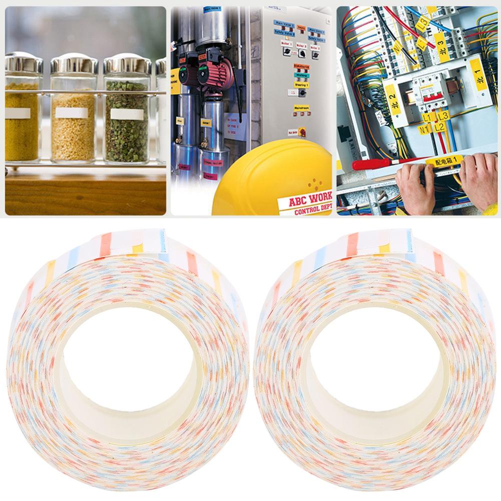 2 шт. Печатная лента для этикеток Милая лента Термобумага для этикетировщика KINGJIM/TEPRA LR5C(EQT009)