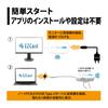 Princeton EZCast Pocket Wireless HDMI to HDMI Screen USB-C Mirroring/Extension (Full HD/HDCP) EZCASTPOCKET-C1R1
