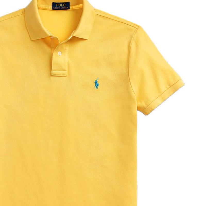 Polo Ralph Lauren Поло с логотипом на груди MNPOKNI1N820497-700