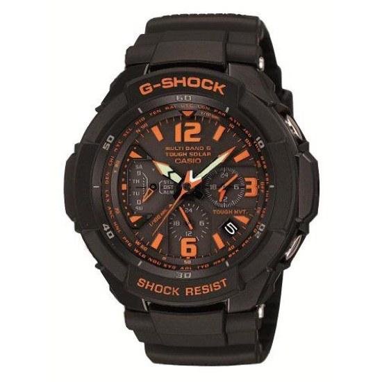 Casio Wristwatch G-Shock Gravitymaster Radio Solar GW-3000B-1AJF Mens Black