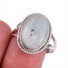 Natural Owyhee Opal Gemstone 925 Solid Sterling Silver Jewelry Ring Size 9 K8s17
