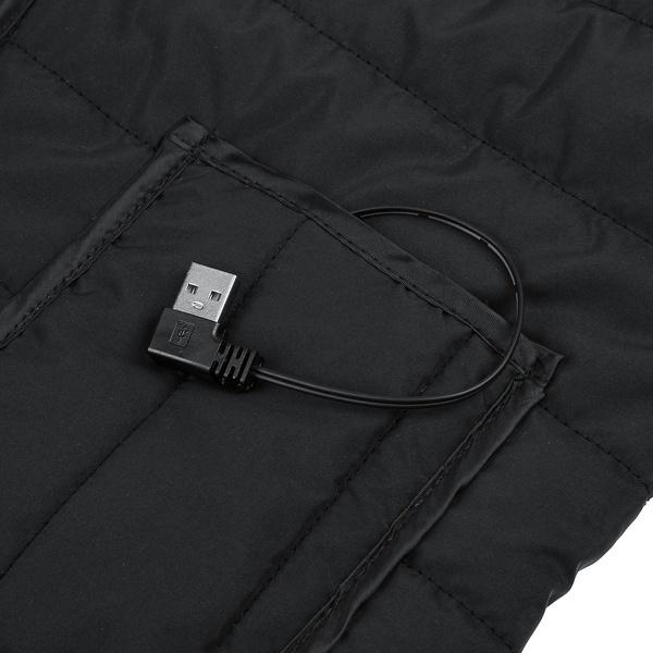 USB электрический зимний с подогревом для мужчин и женщин теплый жилет с подогревом пальто куртка одежда для катания на лыжах