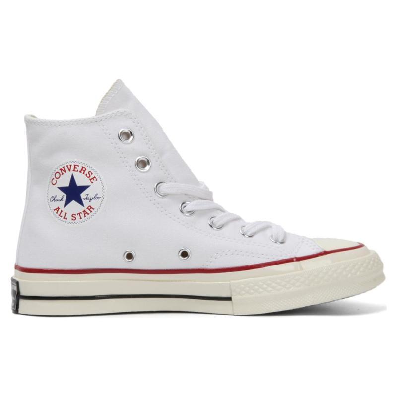 Converse 1970-е Chuck Taylor All-Star 70-е Удобные Повседневные Легкие Высокие парусиновые кеды Унисекс Белые