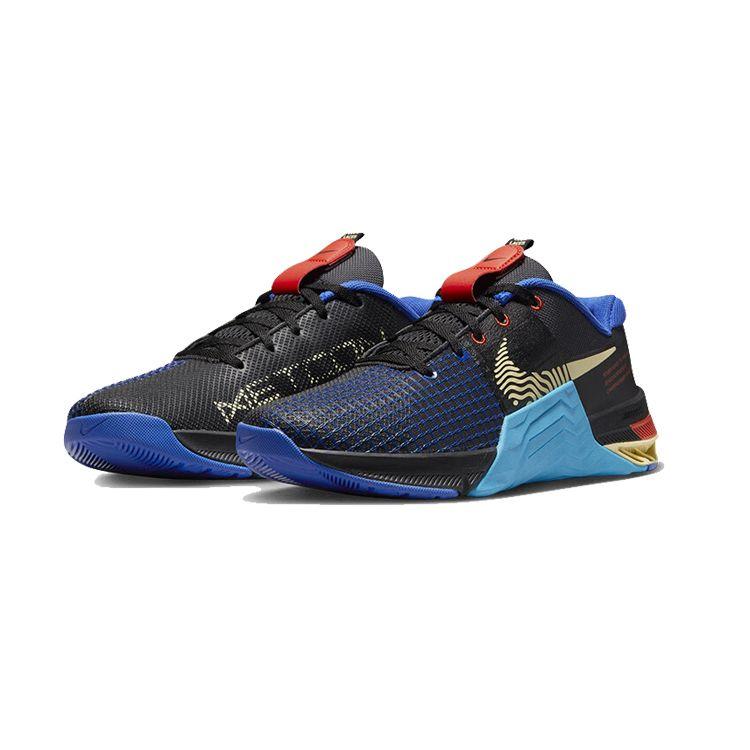 Nike Мужские кроссовки Metcon 8 Anthracite Blue Lightning Black Hyper-Royal Citron-Tint DO9328-003
