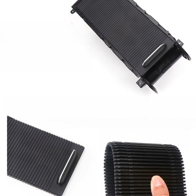 For Volkswagen Golf 7/6 MK7/6 2009- Central Armrest Box Cover Suiteng Water Cup Holder Pull Curtain Storage Box Pull Cover