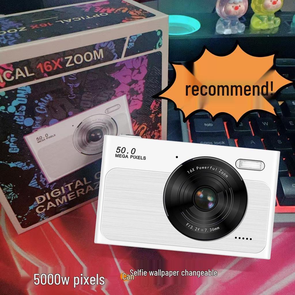 2025 Dual-Camera Retro Digital Student Travel Camera