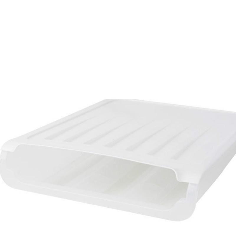 Ящик для хранения яиц в холодильнике с крышкой, автоматический, вращающийся, раздвижной, пластиковый, прозрачный, может хранить утиные яйца, коробка для хранения