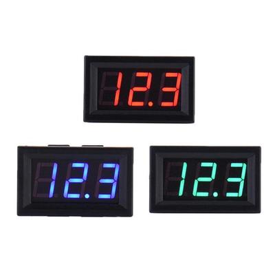 Двухпроводной DC 5V-120V цифровой дисплей вольтметр светодиодная панель цифровой дисплей вольтметр устройство
