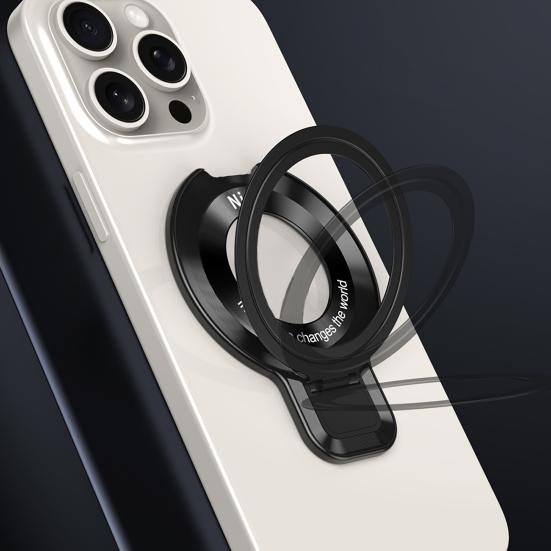 Магнитный держатель для телефона, невидимая подставка, поворот на 100 градусов, магнитный держатель для кольца, сильный магнит