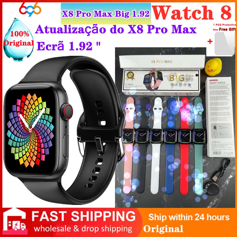 2/3/4/5/6 шт. X8 Pro Max Смарт-часы 1,92 дюйма Циферблат Спорт Сна Мониторинг Пульса Смарт-часы Pk X8 Max Dt8 Max W58 W28 S8
