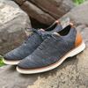 2025Новые мужские кроссовки Сетчатые дышащие повседневные туфли Деловые парусиновые туфли для мужчин Легкие удобные туфли для ходьбы На шнуровке Плоские кеды Tenis