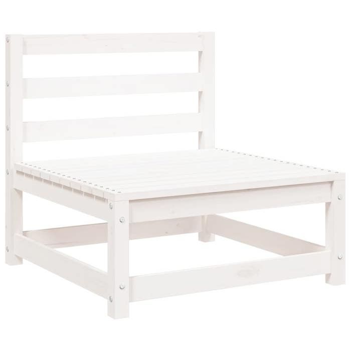 VidaXL Canapé de Jardin sans Accoudoirs, Siège avec Dossier, Meuble de Terrasse Patio Arrière-cour Extérieur, 70x70x67 cm 837915
