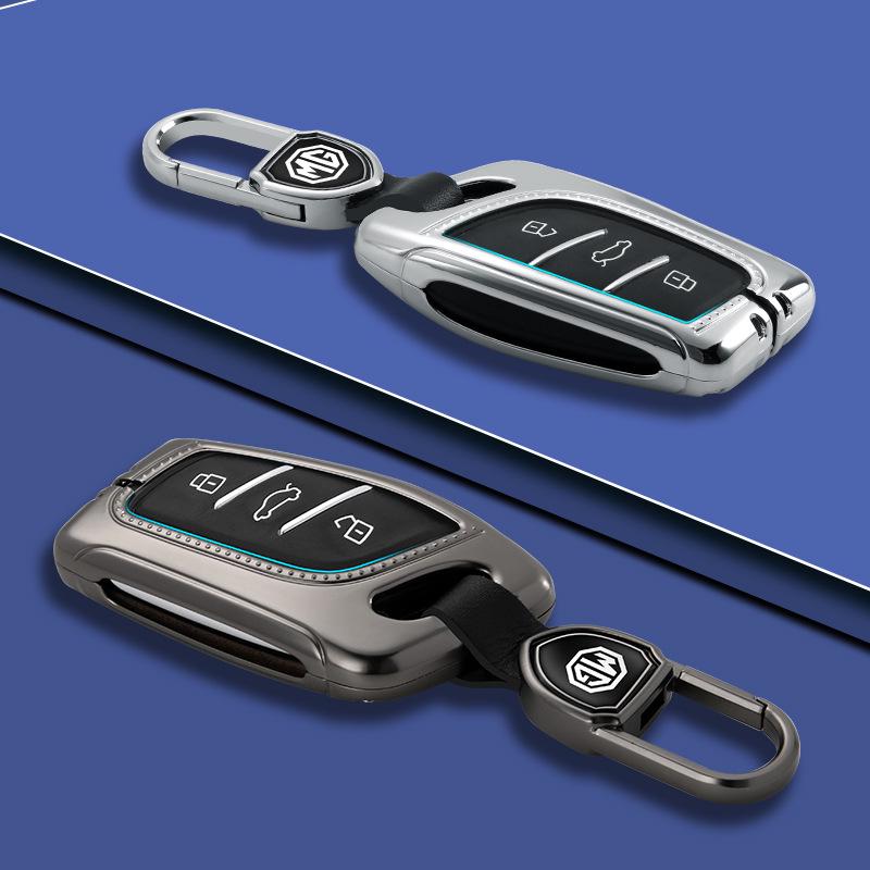 2020 MG ZS, MG5, MG6 Car-Specific Leather Key Case for Men
