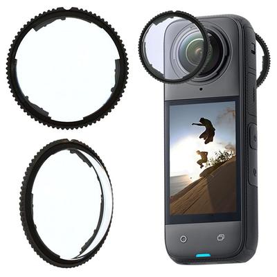 Для Insta 360 X5 Premium Защитные линзы Оптическое стекло Защитная съемная крышка от царапин Аксессуары для камеры