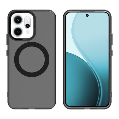 Для Magsafe Магнитный Беспроводной Чехол для Зарядки для OPPO Reno 14 Pro 14F 14 F Reno14 Reno14F 5G Силиконовый Чехол 'Конфетка'