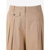 Cc Collect Bicolor Stitch Tuck Pants C262msa039