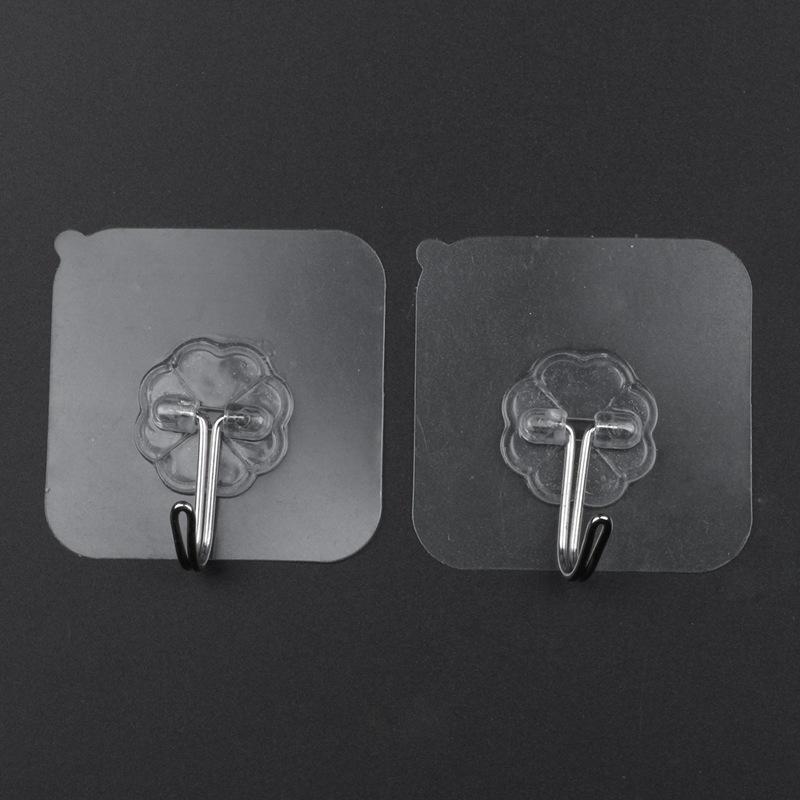Vogue Strong Adhesive Seamless Stainless Steel Hook Kitchen Bathroom 1pc Waterproof Hooks Hanger