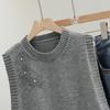 Women's Casual Round Neck Knit Vest