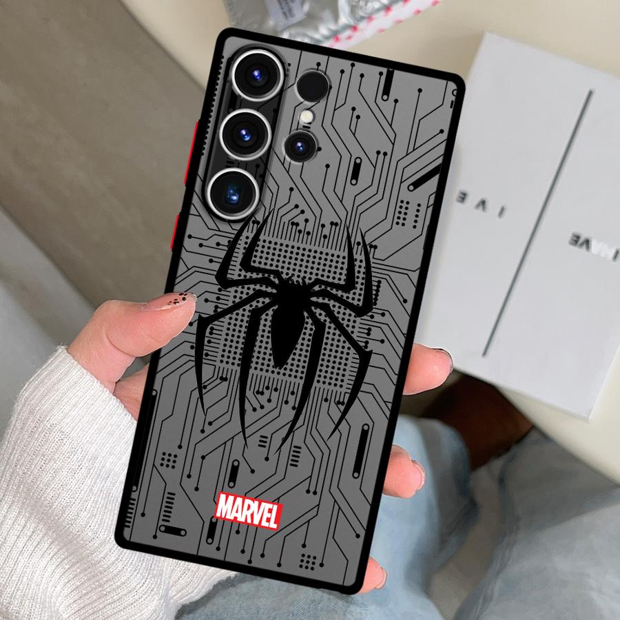Чехол с логотипом героя Marvel для Samsung Galaxy S26 S22 Note 20 10+ S21 S20 S23 FE S25 Ultra S24 Plus Funda Чехол для телефона
