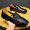 Bean Shoes Men Spring New Men's Shoes Korean Men Casual Leather Shoes