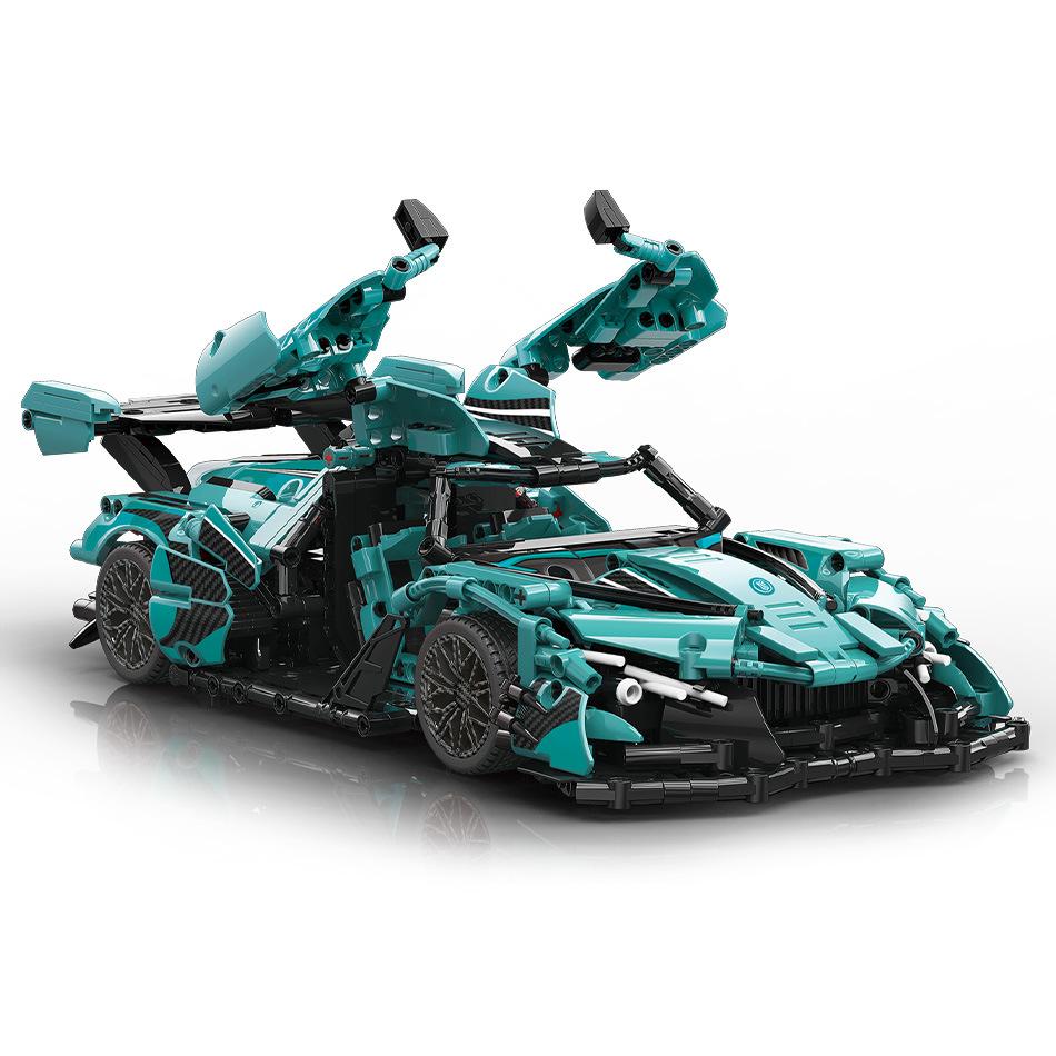 High-Tech MOC 88301 RC Remote Control Gumpert Apollo IE Super Racing Car Model Building Blocks Christmas Toys Birthday Gifts