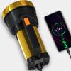 Searchlight Waterproof Powerful Skidproof Multi Modes Flashlight Sturdy Long Range Adjustable Spotlights Camping Hiking