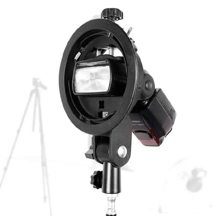 Кронштейн-адаптер для Speedlite, крепление для вспышки, софтбокса, тубусов, рукоятка-стойка типа S