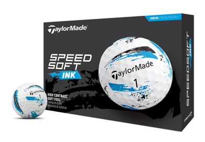 Мячи для гольфа TaylorMade SpeedSoft Ink Синие Мужские -
