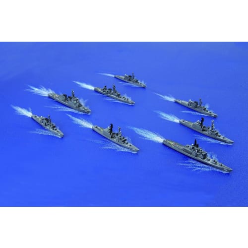 Fujimi Model 1/3000 Collectible Warship Series No. 36 Japan Maritime Self-Defense Force 3rd Escort Flotilla (1998) Plastic Model Warship 36