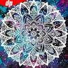 Алмазная картина Полный круглый Прибытие Цветы Алмазная мозаика Продажа Мандала Картинки