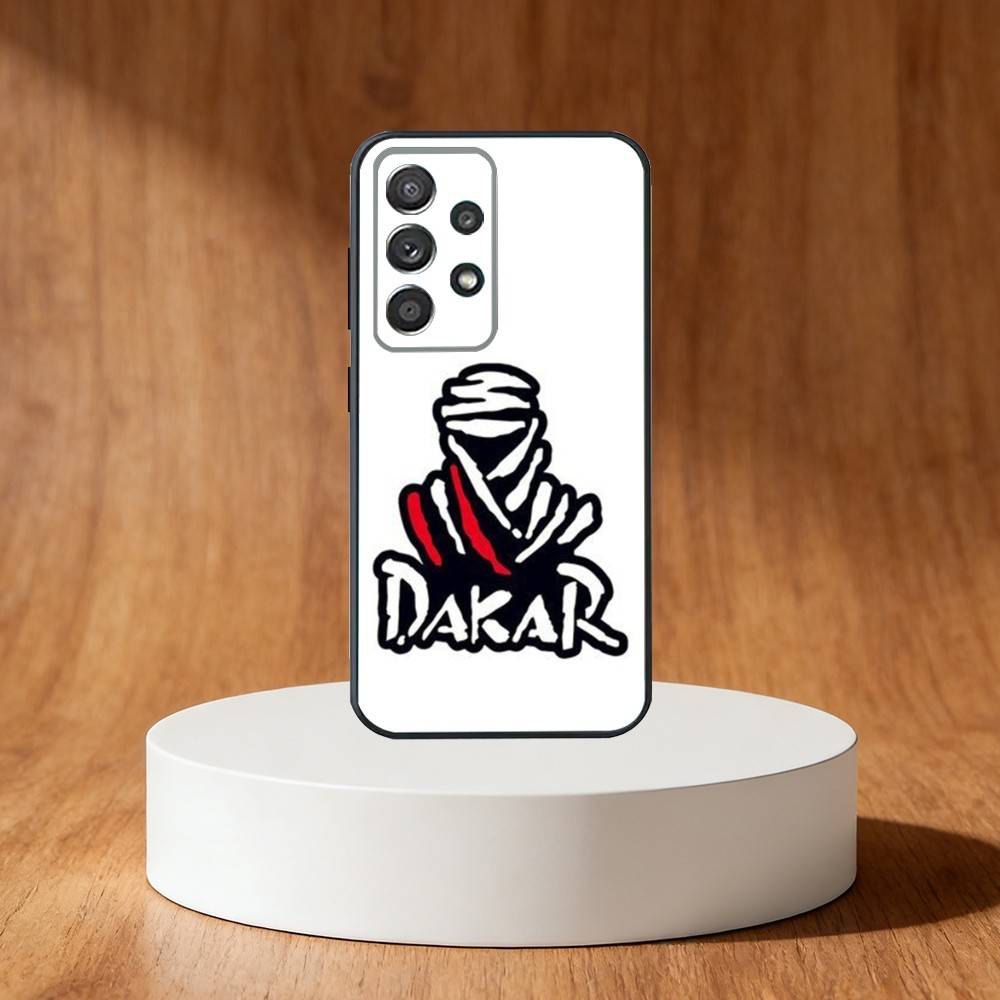 Чехол для телефона с логотипом Rally D-Dakar Для Samsung S25, S24, S21, S22, S23, S30, Ultra, S20, Plus, Fe, Note, 10, 9, 5G Черный Чехол