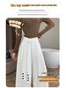 Women's 2026 Spring Strappy Blazer High-Waist Wide-Leg Drape Pants