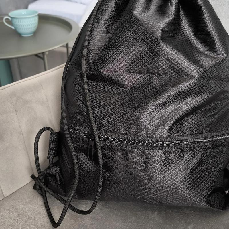 Складной легкий рюкзак с завязками на шнурке, водонепроницаемая спортивная сумка и сумка для хранения