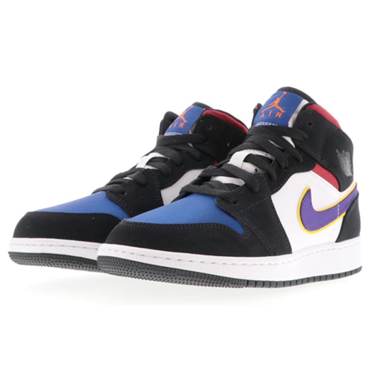 Jordan 1 Mid 'Lakers Top 3' GS BQ6931-005