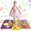 Skirfy Dance a Keyboard Mat with Drum and 13 Demo 8 8 Instrument and Adjustable A Great Gift for or Features Include Recording and a Piano and