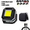 COB 1-5PCS Flashlight Mini Protable Keychain Lamp EDC Torch Outdoor Waterproof Emergency Camping Fishing Work Lights