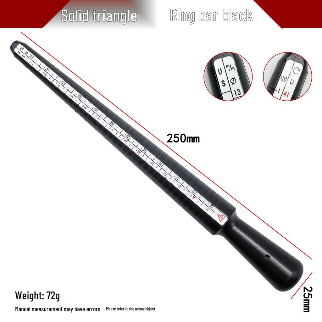 Professional US & Hong Kong Ring Sizer for Accurate Finger Measurement
