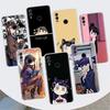 Komi не могу общаться чехол для телефона Huawei Y5 Y6 Y7 Y9S P Smart Z 2021 2019 Honor 10 Lite 9 20 9X 8S 8X 8A Pro 20i Coque