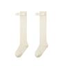 Bowknot Female Hosiery Casual Bow Middle Tube Socks New Winter Compression Stocking  Autumn Winter