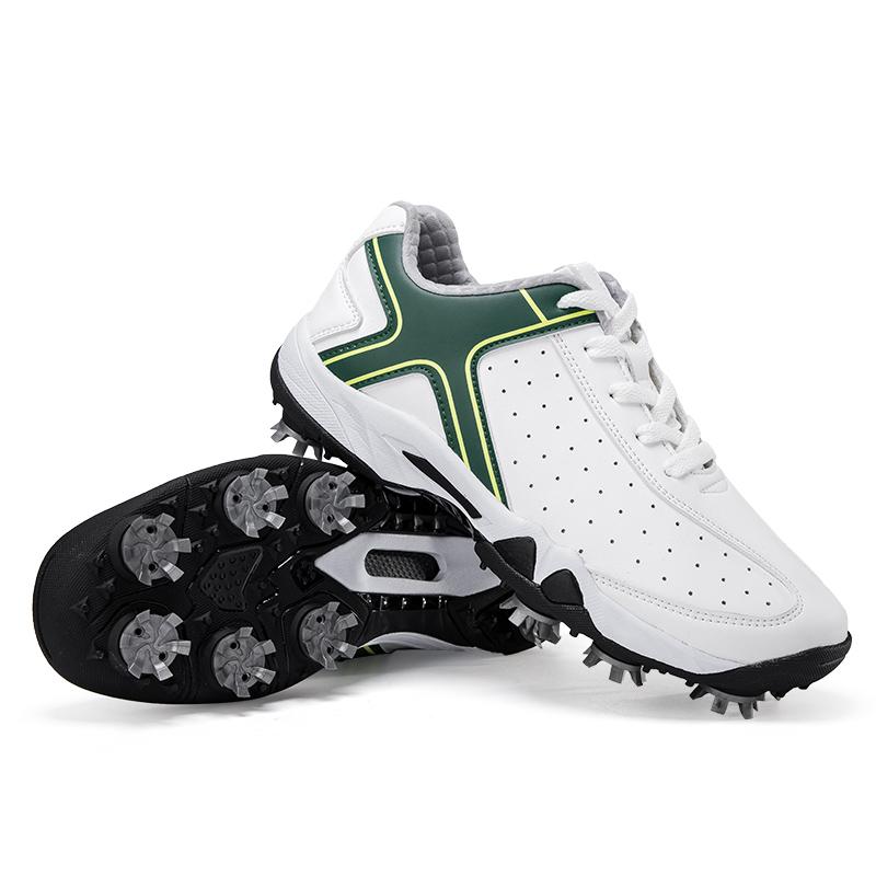 Men Golf Shoes Professional Spikes Golf Sneakers Outdoor Walking Sneakers Comfortable Athletic Footwears