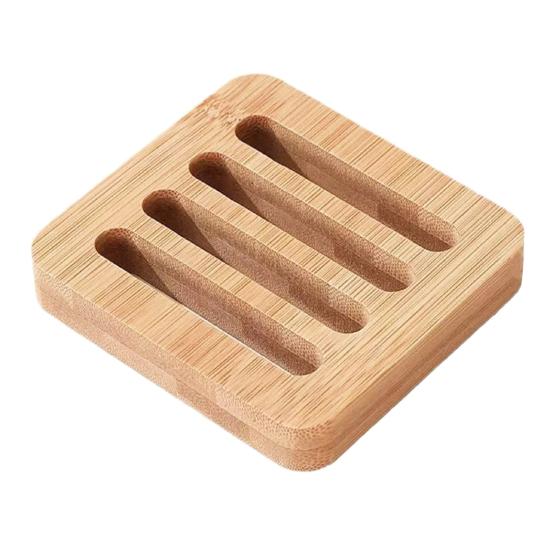 Bamboo Coasters Anti-Slip Heat Resistant Cup Mat Eco-Friendly Tea Coffee Pad Placemats for Home Kitchen Restaurant Bar Office