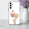K-Kewpie Милый A-Ангел ребенок C-Прозрачный чехол для телефона Для Samsung Galaxy A73,A72,A71,A70,A53,A52,A51,Другие Мягкий Черный корпус