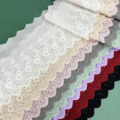 5 ярдов/лот, ширина 11 см, ручная работа, вышивка хризантемами, кружево, хлопковый материал, занавеска, декоративная ткань для дивана