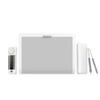 Xencelabs Pen Tablet Medium Bundle SE V2 Nebula White Graphics Drawing Tablet with Two V2 Quick Key Shortcut HP Private Bluetooth Wireless and