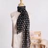 Small Long Polka Dot Scarf Printed Loose Streamer for Women  Spring and Autumn Versatile Decorative Scarf Simple Hairband