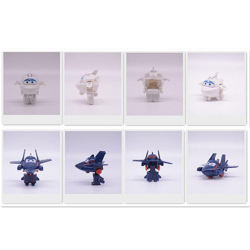 Игрушки Супер Крылья Мини Самолеты Разноцветные Трансформирующиеся Самолеты Роботы Подарки Для Детей**