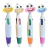4-In-1 Cartoon Ballpoint Pen Cute Big Mouth Gel Pen With Multi-Color Ink