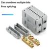 High Power Quick Terminal Block Conductor Brass Fast Connector Terminal Blocks  Electrical